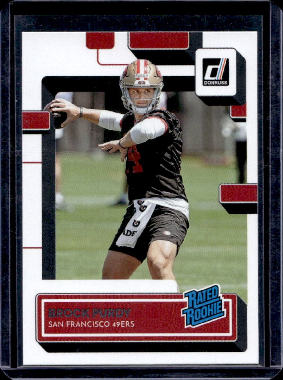 2022 Donruss Brock Purdy Rated #374 49ers