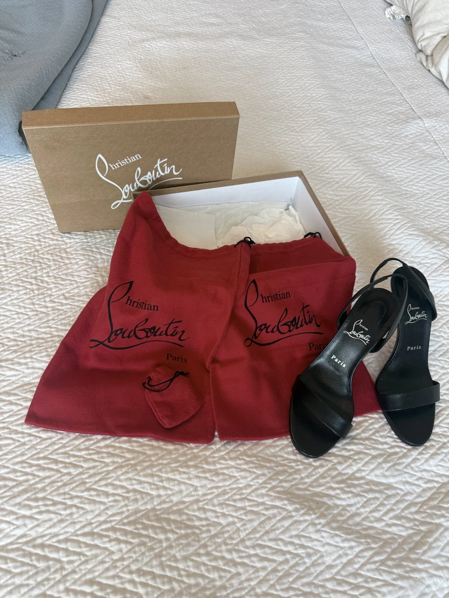 Christian Louboutin ブラック ハイヒール39サイズ Christian Louboutin 39 Black for sale | eBay