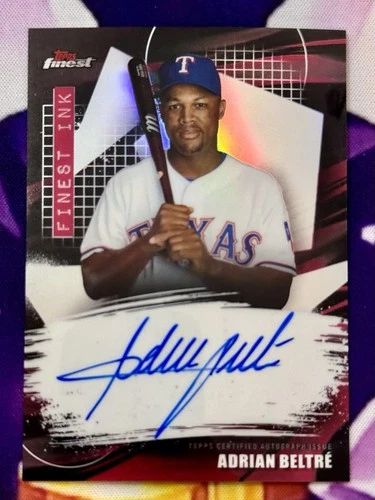 2026 Topps Finest Adrian Beltre Base (RAW)