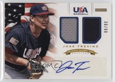 2012 Panini USA Baseball National Team Collegiate 30/99 Jose Trevino Auto 1bi0