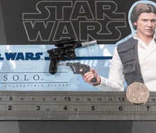 Hot Toys Han Solo Blaster Pistole Star Wars MMS740 1/6 Teile Custom