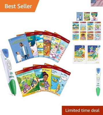 Ultimate LeapReader System: 10 Early Reading Books & Interactive Learning Tools