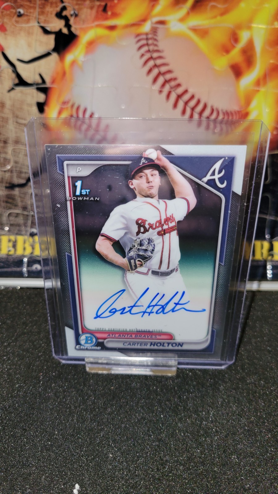 2024 Bowman Draft - Chrome Prospect Autographs Carter Holton #CPA-CH