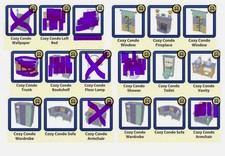Webkinz Virtual , Cozy Condo theme 2019 please reply to seller which item u pick