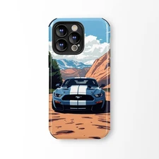 Ford Mustang Sport Car iPhone Case Bumper Shockproof Phone Case For Apple iPhone