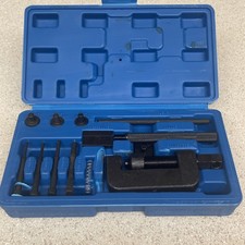 19PCS Motorcycle Chain Breaker Tool Kit  Chain Rivet Tool Kit with C Frame 3
