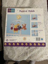Disney Musical Mobile Crib Winnie the Pooh  Friends Multicolor Nursery D cor