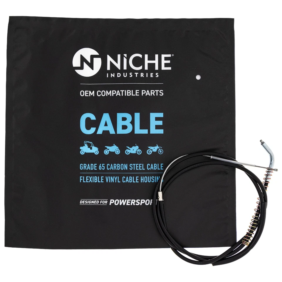 Cable de acelerador de nicho para Suzuki RM100 RM125 RM250 RM370 58300-41X01 58300-41X02 Foto 2 de 4