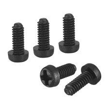 M2-0.4x5 Pan Head Machine Screws -300pcs -Nylon - Black