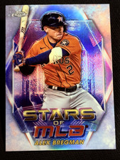 2023 Topps CHROME REFRACTOR STARS OF THE MLB Alex Bregman item 1