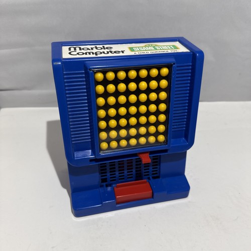 Vintage Marble Computer  Game Sesame Street Missing Cards