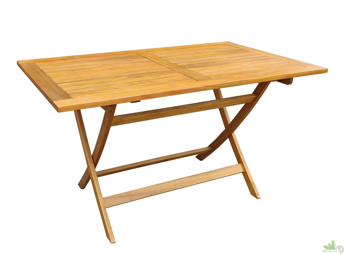 Mueblear Tavolino Pieghevole Da Balcone Ovale - Effetto Rattan Marrone, In Metallo E Polietilene, 66x61x5 Cm