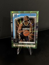 2024-25 Panini Donruss - Rated Rookie Antonio Reeves #232 Holo Green Laser (RC)