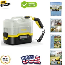 Lightweight 4.62 lbs Portable Electric Sprayer: USB-C Charging & Safe Design