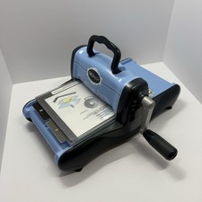 Sizzix BIGKICK Blue Die Cutting Embossing Machine w/ Plates - 2012 Model 02