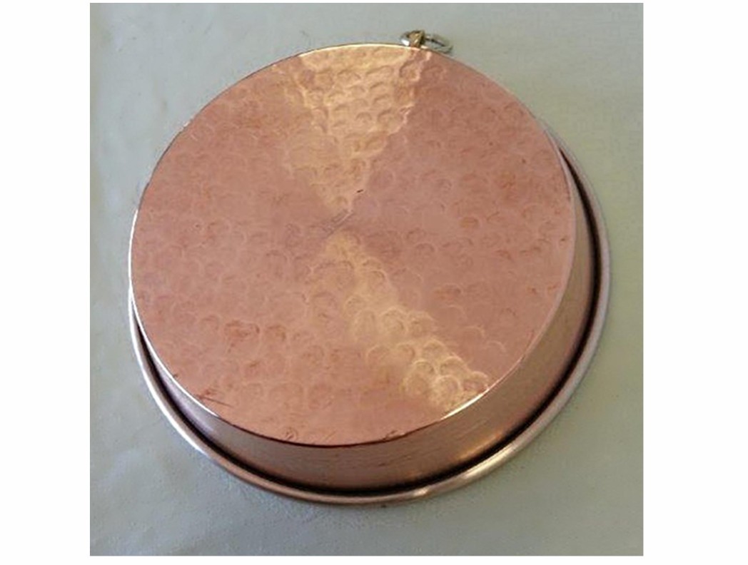 Molde Redondo Cobre Estañado Alto para Tartas Ø 26 28 30 32 a Elegir Italia