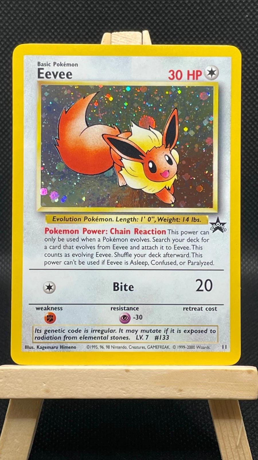 Eevee - Wizards Black Star Promos #11 Price & Value ($52.64