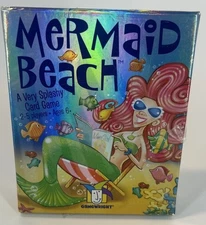 new 2011 Gamewright MERMAID BEACH A Very Splashy Card Game Ages 6+ 2-5 Players