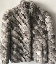 Vintage Rabbit Fur Coat