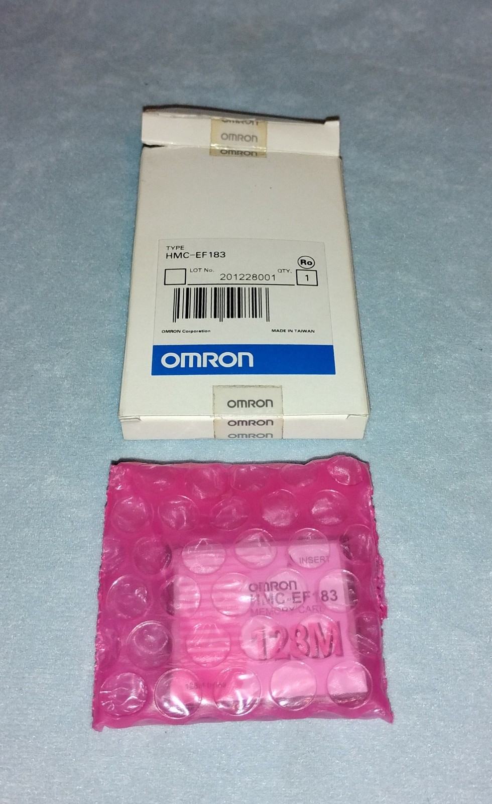 Omron HMC-EF183 Memory Card 128 MB PLC Memory Card HMCEF183 - NEW SEALED