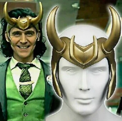 Loki Crown Sylvie Horns PVC Headgear Adult Headwear Halloween Cosplay Props - Image 1 of 4