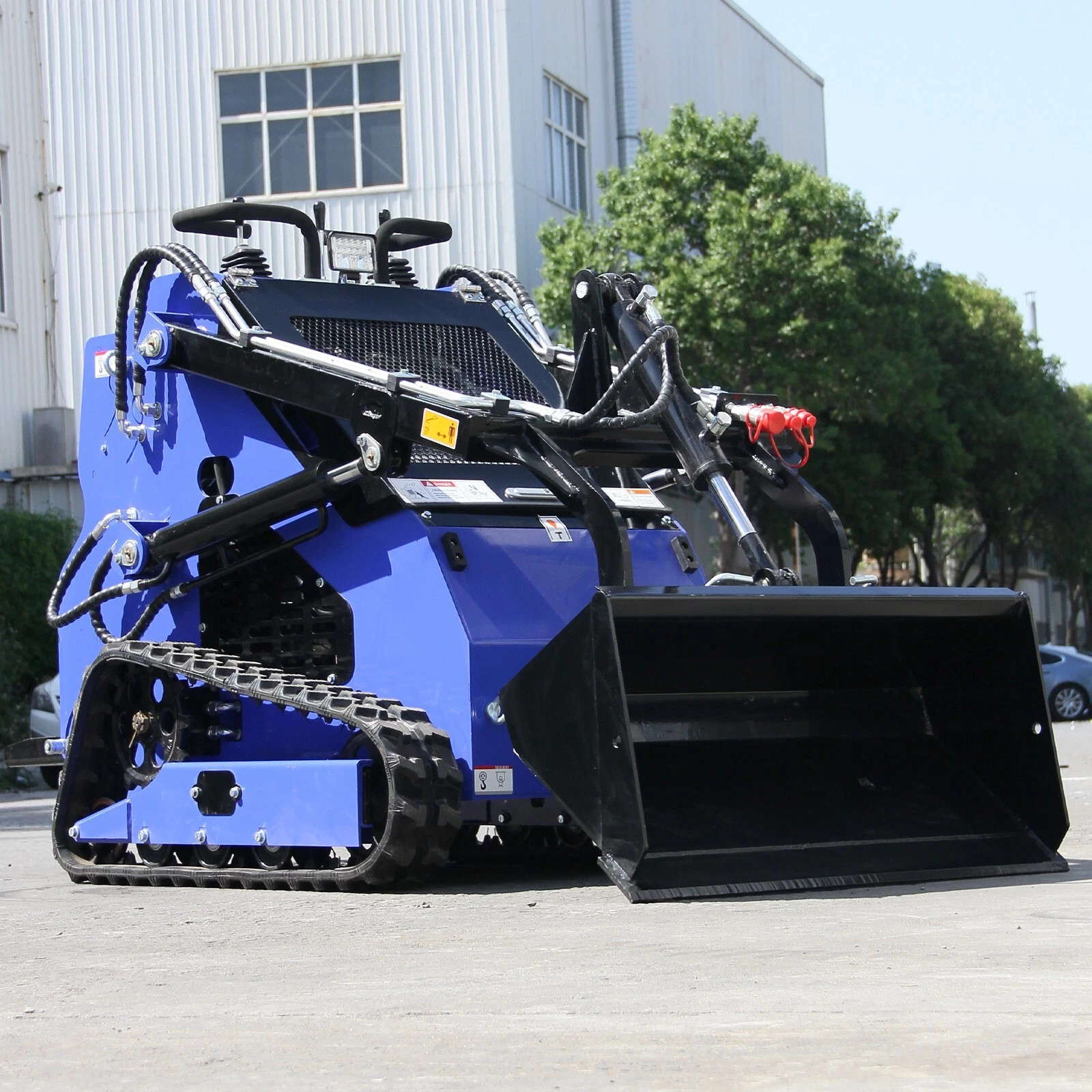 Upgraded 2025 Brand New 23HP Mini Skid Steer Track Loader Twin Cylinder USA Spot