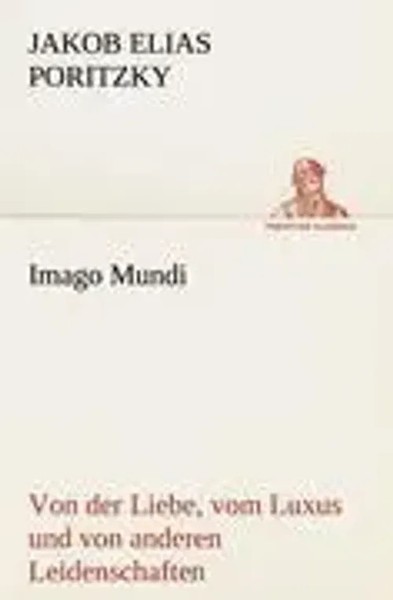 Jakob Elias Poritzky | Imago Mundi | Taschenbuch | Deutsch (2012) | 140 S.-image