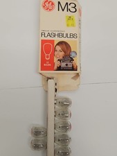 GE M3 Flashbulbs 6 count Vintage Box