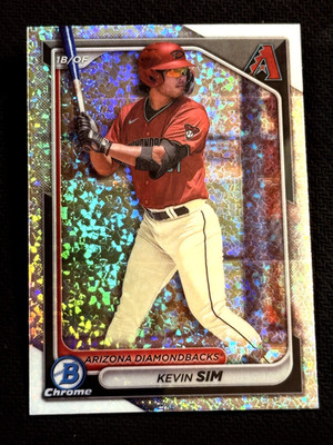 2024 Bowman Chrome MINI DIAMOND REFRACTOR Kevin Sim, item 2
