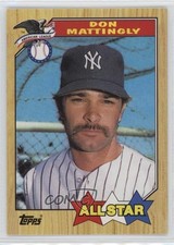 2010 Topps The Cards Your Mom Threw Out Original Back Don Mattingly #606 1c71