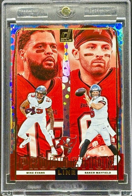 Baker Mayfield Mike Evans DUAL REFRACTOR BUCCANEERS MINT