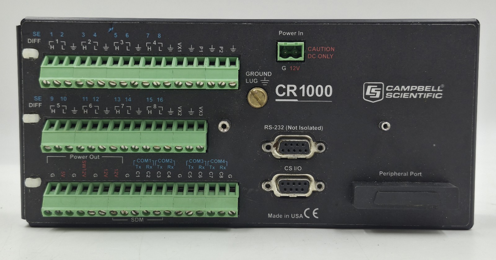 Campbell Scientific CR1000 Measurement Control Module Data Logger UNTESTED READ