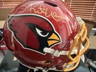 Kurt Warner Signed Arizona Cardinals Full Size Auth Helmet Beckett Authenticated