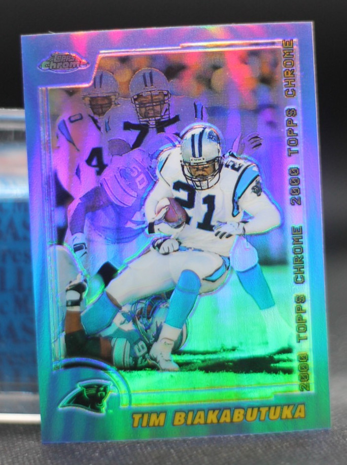 2000 Topps Chrome - Tim Biakabutuka #86 Refractor (Michigan Wolverines)