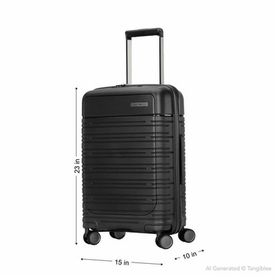 Samsonite ELEVATION PLUS HARDSIDE 23  CARRY-ON PRO SPINNER It Has Minor Scratch