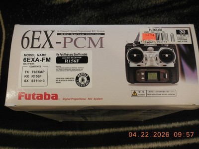 Futaba 6EX-PCM Radio set w/servos