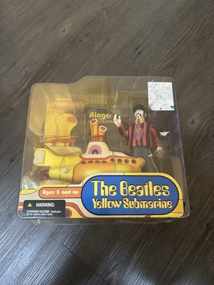 New McFarlane Toys Beatles Yellow Submarine Ringo Starr Figure Toy SEALED (2004)