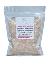 Milk  Butter Bath Soak: Bath Salts Herbal Bath Sensitive Skin