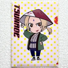 Naruto Chibi Mini Clear File Senju Tsunade Used