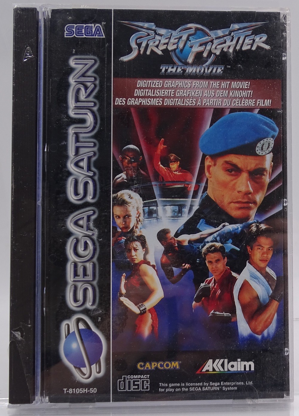 Street Fighter The Movie Sega Saturn EURO PAL Neuf Blister Rare