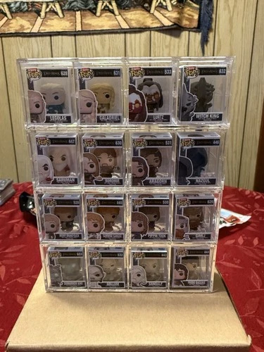 Funko Bitty Pop The Lord Of The Rings Complete Full Set Of 16 All Mystery Chases