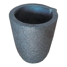 Simond  Store 16Kg Clay Graphite Crucible for Propane Furnace & Metal Casting
