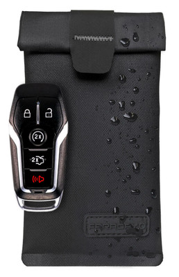 Faraday Jacket Anti-Theft Key Fob/Credit Card RF/EMF Shield/Signal Block Dry Bag