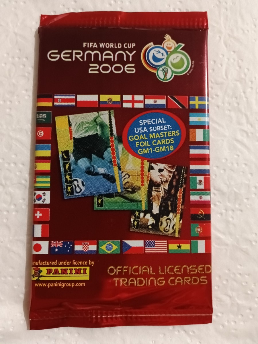 PANINI FIFA WORLD CUP GERMANY 2006 SEALED PACKS (22 packs avail