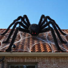15FT Giant Spider Halloween Decorations Outdoor,Extra Large Outdoor Spiders