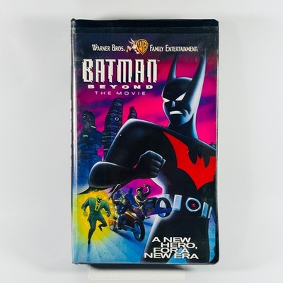 Batman Beyond The Movie VHS 1999 Black Clamshell Ships In Box