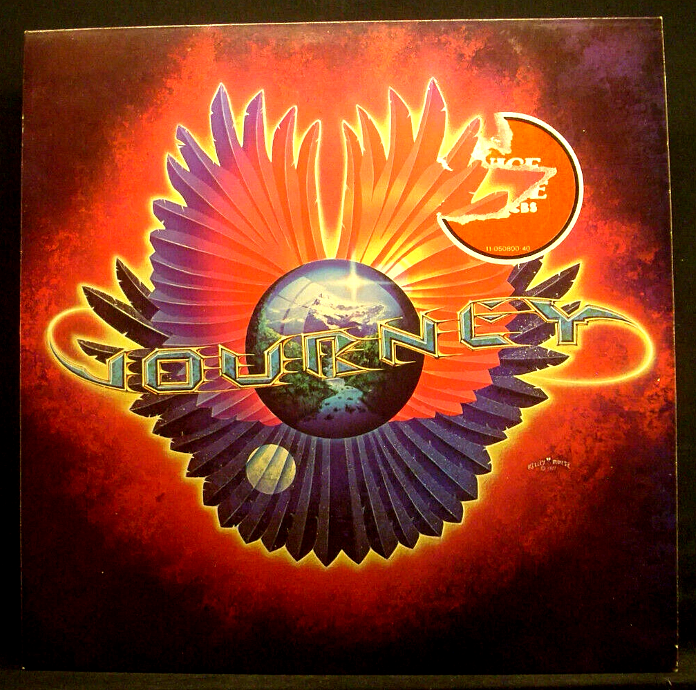 送料込 美品★ジャーニー 『INFINITY』『ESCAPE』 LPレコード2枚 JOURNEY INFINITY ESCAPE 2Set Japan LP Vinyl 25AP 866/25AP