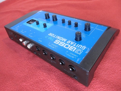 Boss TM-7 Guitar Monitor Amplifier Simulator Made in Taiwan Tested from Japan - Picture 6 of 13