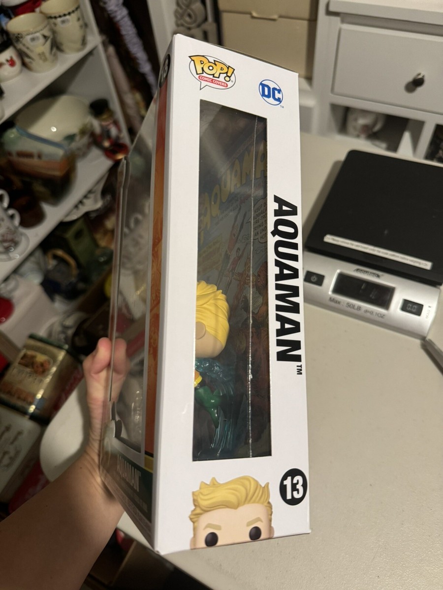 🚨Funko Pop! Comic Book Cover with case: DC Comics - Aquaman