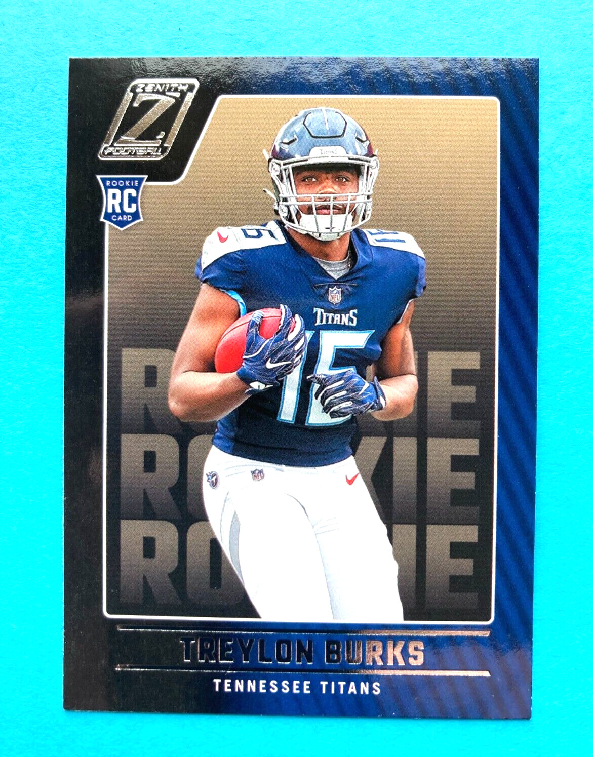 Treylon Burks 2022 Panini Zenith RC "Rookie" card # 112 Tennessee Titans